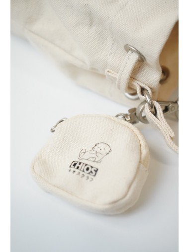 CHIOS CLUB - Chios3951 Small Logo Canvas Bucket / IVORY